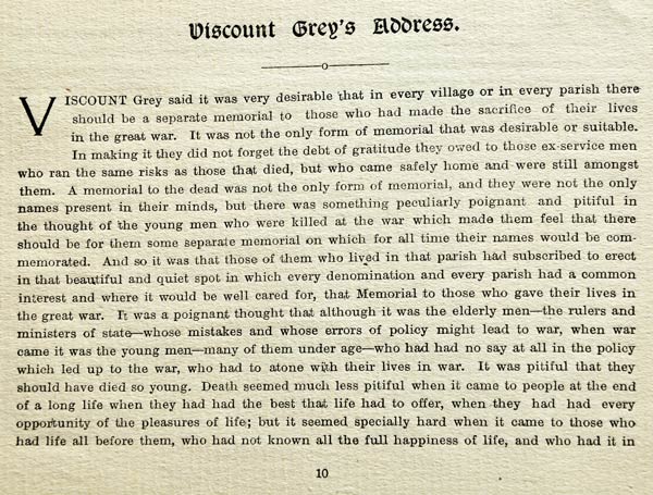 Spitalford Memorial Commemorative Booklet - Page 10